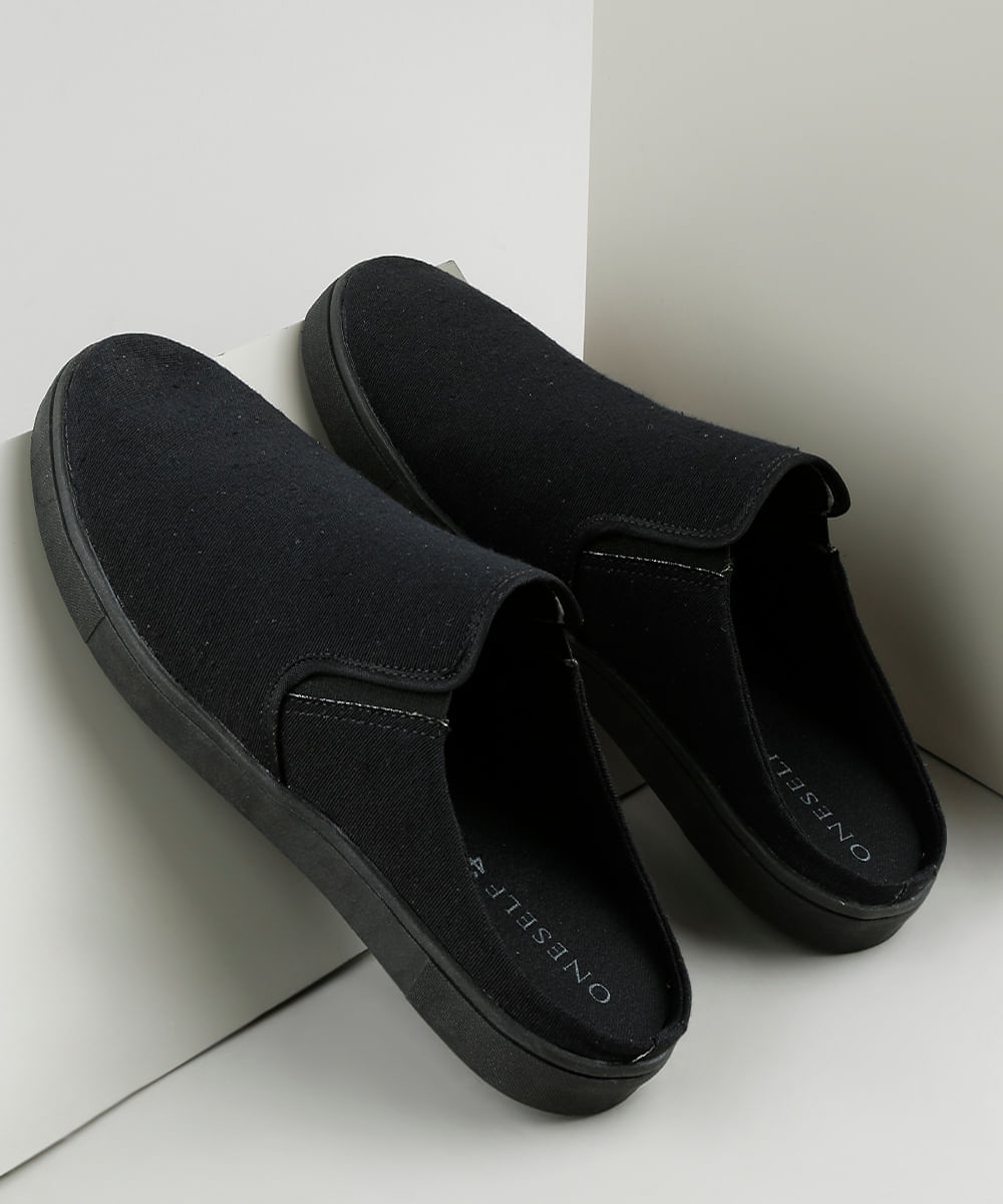 tenis slip on mule