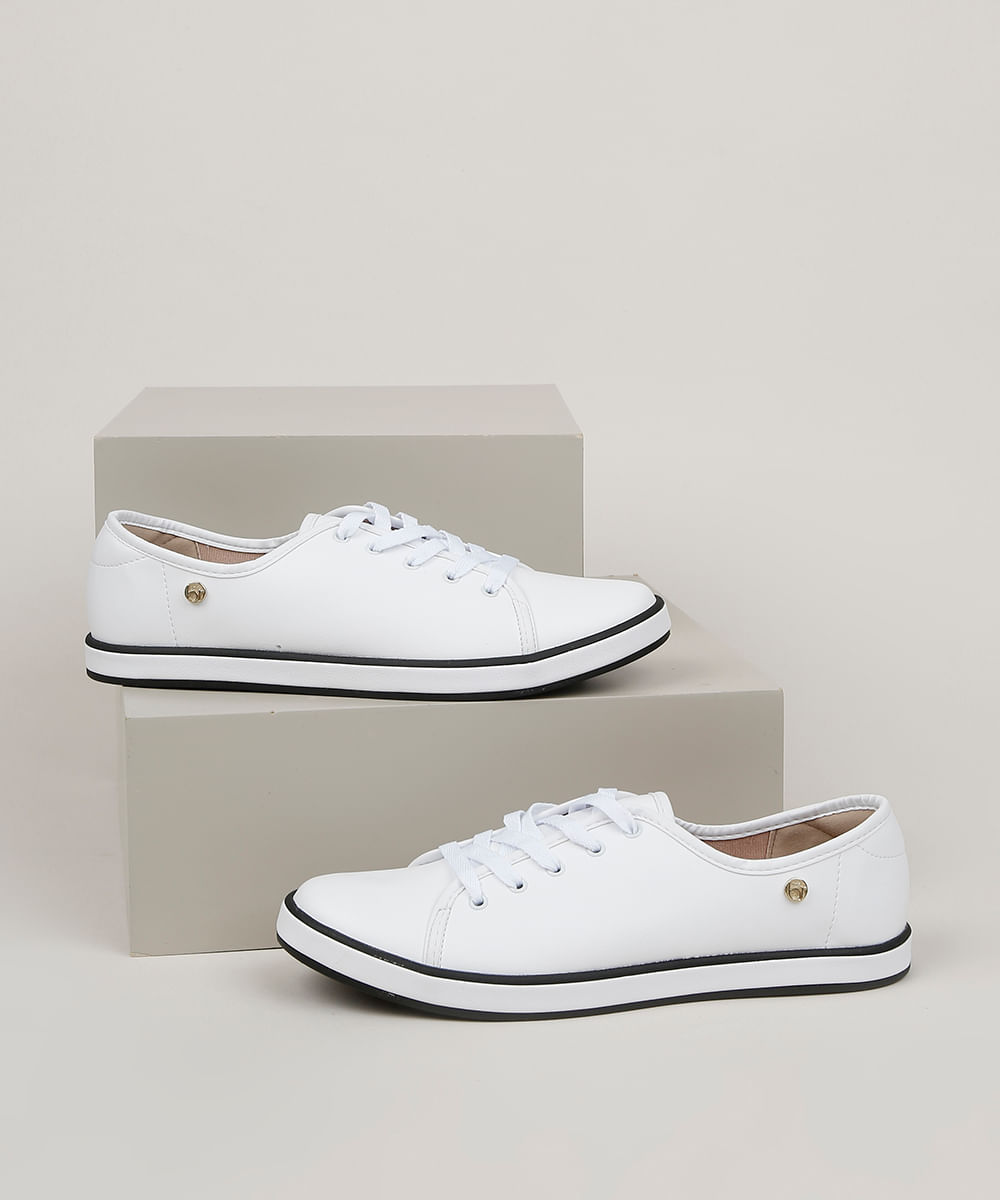 tenis branco feminino cea