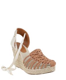 sandália vizzano plataforma com palha marrom