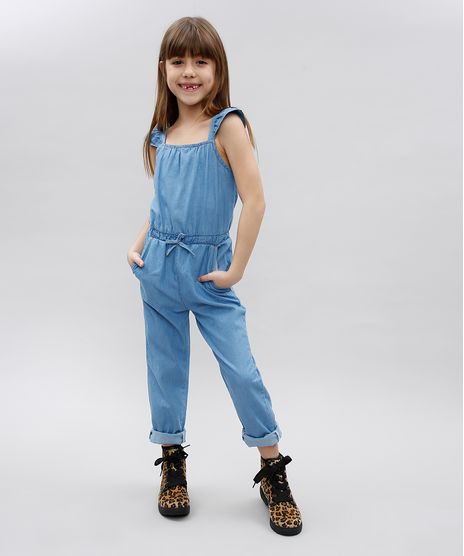 Macacao-Jeans-Infantil-com-Babado-e-Botao-Sem-Manga-Azul-Medio-9582544-Azul_Medio_1