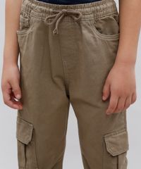 Calca-de-Sarja-Infantil-Cargo-Verde-Militar-9540800-Verde_Militar_4
