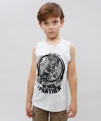 Regata-Infantil-Pantera-Negra-Decote-Careca-Cinza-Mescla-Claro-9503054-Cinza_Mescla_Claro_1