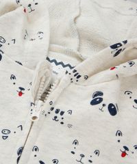 Macacao-Infantil-Estampado-de-Bichinhos-em-Moletom-com-Capuz-Manga-Longa-Bege-Claro-9451000-Bege_Claro_5
