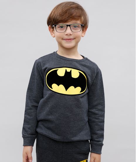 Blusao-Infantil-Batman-em-Moletom-Chumbo-9567683-Chumbo_1