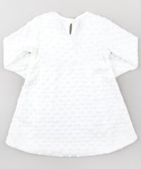 Vestido-Infantil-em-Plush-Texturizado-Manga-Longa-Off-White-9188865-Off_White_1_2