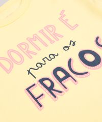 Body-Infantil--Dormir-e-para-os-Fracos--Manga-Curta-Amarelo-9443094-Amarelo_5