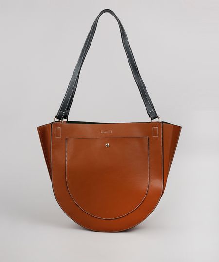 Bolsa-Feminina-Shoulder-Grande-Arredondada-Marrom-9484651-Marrom_1
