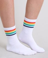 Meia-Feminina-Pride-Cano-Alto-Arco-Iris-Branca-9601444-Branco_2