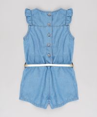 Macaquinho-Jeans-Infantil-com-Babado-e-Cinto-Sem-Manga-Azul-Claro-9561504-Azul_Claro_2