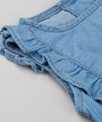 Macaquinho-Jeans-Infantil-com-Babado-e-Cinto-Sem-Manga-Azul-Claro-9561504-Azul_Claro_5
