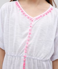 Saida-de-Praia-Infantil-com-Pompom-Manga-Curta-Branca-9519267-Branco_4
