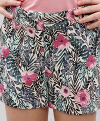 Short-Infantil-Texturizado-Estampado-Floral--Bege-Claro-9364753-Bege_Claro_4 Short-Infantil-Texturizado-Estampado-Floral--Bege-Claro-9364753-Bege_Claro_4