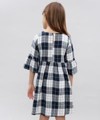 Vestido-Infantil-Estampado-Xadrez-com-Lurex-Manga-Longa-Azul-Marinho-9549420-Azul_Marinho_2