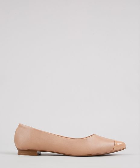 Sapatilha-Feminina-Bico-Fino-Moleca-com-Recorte-Bege-9568931-Bege_1