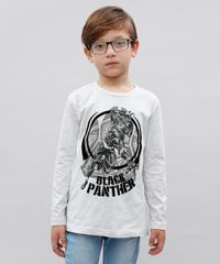 Camiseta-Infantil-Pantera-Negra-Decote-Careca-Manga-Longa-Cinza-Mescla-Claro-9503055-Cinza_Mescla_Claro_1