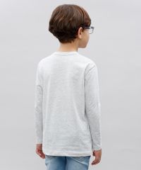 Camiseta-Infantil-Pantera-Negra-Decote-Careca-Manga-Longa-Cinza-Mescla-Claro-9503055-Cinza_Mescla_Claro_2