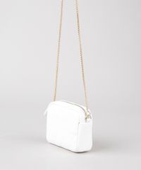 Bolsa-Feminina-Transversal-Pequena-com-Matelasse-Alca-Corrente-Branca-9484650-Branco_3