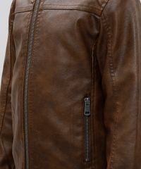 Jaqueta-Infantil-Biker-com-Recorte-e-Bolsos-Marrom-9363969-Marrom_4