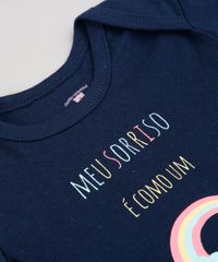 Body-Infantil--Meu-Sorriso-e-Como-um-Arco-Iris--Manga-Curta-Azul-Marinho-9443098-Azul_Marinho_5