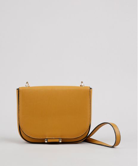 Bolsa-Feminina-Transversal-Media-Alca-com-Corrente-Mostarda-9484641-Mostarda_1