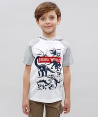 Camiseta-Infantil-Jurassic-World-com-Capuz-Manga-Curta-Gola-Careca-Off-White-9541362-Off_White_1