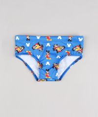 Sunga-Infantil-Mickey-Estampada-com-Protecao-UV-50-Azul-9519475-Azul_1