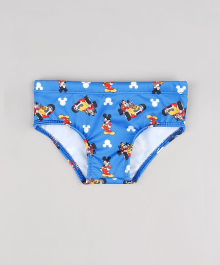 Sunga-Infantil-Mickey-Estampada-com-Protecao-UV-50-Azul-9519475-Azul_1