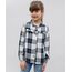 Camisa-infantil-Estampada-Xadrez-com-Brilho-e-Babado-Manga-Longa-Azul-Marinho-9549419-Azul_Marinho_1