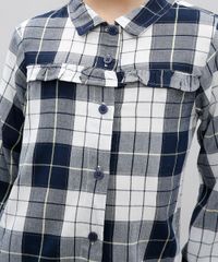 Camisa-infantil-Estampada-Xadrez-com-Brilho-e-Babado-Manga-Longa-Azul-Marinho-9549419-Azul_Marinho_4