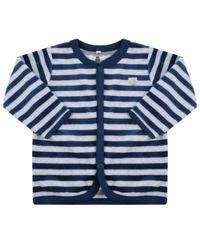 Cardigan-Listrado-em-Plush-de-Algodao---Sustentavel-Azul-Marinho-8433365-Azul_Marinho_1