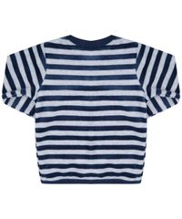 Cardigan-Listrado-em-Plush-de-Algodao---Sustentavel-Azul-Marinho-8433365-Azul_Marinho_2