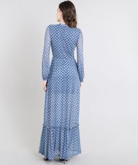 Vestido-Feminino-Mindset-Longo-Estampado-Floral-em-Tule-Manga-Longa-Gola-Alta-Azul-9651361-Azul_2