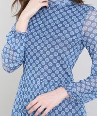 Vestido-Feminino-Mindset-Longo-Estampado-Floral-em-Tule-Manga-Longa-Gola-Alta-Azul-9651361-Azul_4
