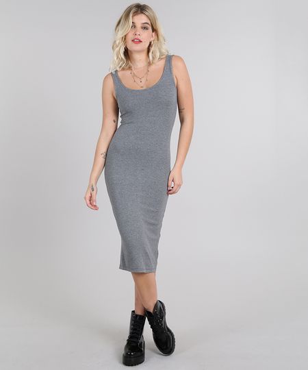 Vestido-Feminino-Midi-Canelado-com-Fenda-Alca-Larga-Cinza-Mescla-Escuro-9445876-Cinza_Mescla_Escuro_1 Vestido-Feminino-Midi-Canelado-com-Fenda-Alca-Larga-Cinza-Mescla-Escuro-9445876-Cinza_Mescla_Escuro_1