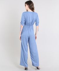Macacao-Feminino-Mindset-Estampado-de-Poa-Manga-Curta-Azul-9651363-Azul_2