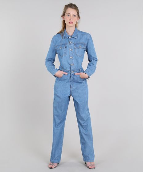 Macacao-Jeans-Feminino-Mindset-com-Bolsos-Manga-Longa-Azul-Claro-9638060-Azul_Claro_1