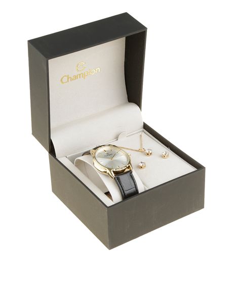 Kit-de-Relogio-Analogico-Champion-Feminino---Colar---Brinco---CH22519S-W-Dourado-8523598-Dourado_1