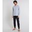 Pijama-Masculino-Manga-Longa-Cinza-Mescla-Claro-9556241-Cinza_Mescla_Claro_1
