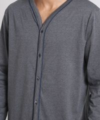 Pijama-Masculino-com-Botoes-Manga-Longa-Cinza-Mescla-Escuro-9556243-Cinza_Mescla_Escuro_3 Pijama-Masculino-com-Botoes-Manga-Longa-Cinza-Mescla-Escuro-9556243-Cinza_Mescla_Escuro_3