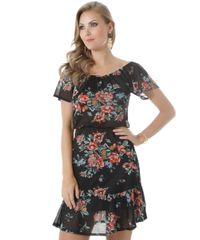 Vestido-Ombro-a-Ombro-Estampado-Floral-Preto-8513832-Preto_1