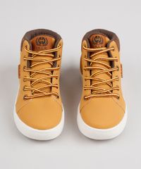 Tenis-Infantil-Ollie-Cano-Alto-com-Recorte-Caramelo-9576097-Caramelo_4
