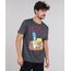 Camiseta-Masculina-Os-Simpsons-Manga-Curta-Gola-Careca-Cinza-Mescla-Escuro-9035443-Cinza_Mescla_Escuro_1