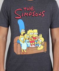 Camiseta-Masculina-Os-Simpsons-Manga-Curta-Gola-Careca-Cinza-Mescla-Escuro-9035443-Cinza_Mescla_Escuro_4