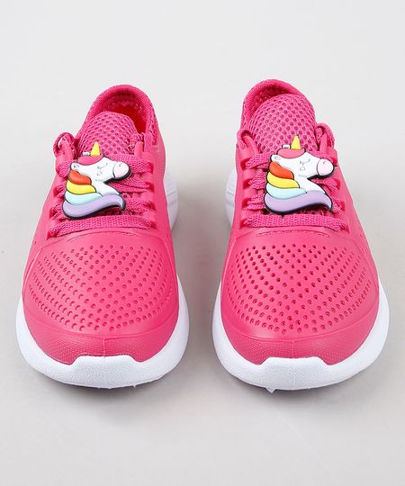 Tenis-Infantil-Esportivo-Running-com-Unicornio-Rosa-Escuro-9352361-Rosa_Escuro_1