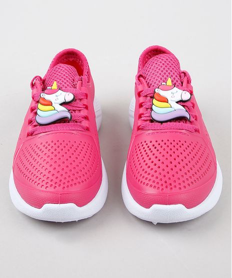 Tenis-Infantil-Esportivo-Running-com-Unicornio-Rosa-Escuro-9352361-Rosa_Escuro_1