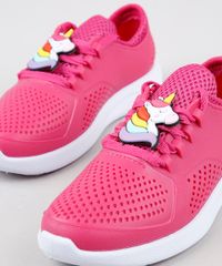 Tenis-Infantil-Esportivo-Running-com-Unicornio-Rosa-Escuro-9352361-Rosa_Escuro_5