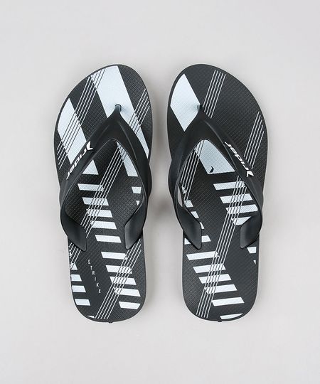 Chinelo-Masculino-Rider-com-Estampa-Geometrica-Preto-9325387-Preto_1