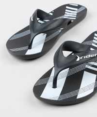 Chinelo-Masculino-Rider-com-Estampa-Geometrica-Preto-9325387-Preto_2