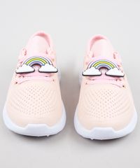 Tenis-Infantil-Esportivo-Running-com-Arco-Iris-Rose-9359290-Rose_1