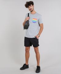 Camiseta-Masculina-Pride-com-Bolso-Estampado-Arco-Iris-Manga-Curta-Gola-Careca-Cinza-Mescla-Claro-9585821-Cinza_Mescla_Claro_3